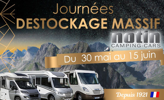 Destockage massif camping-car chez notre concessionnaire du 42